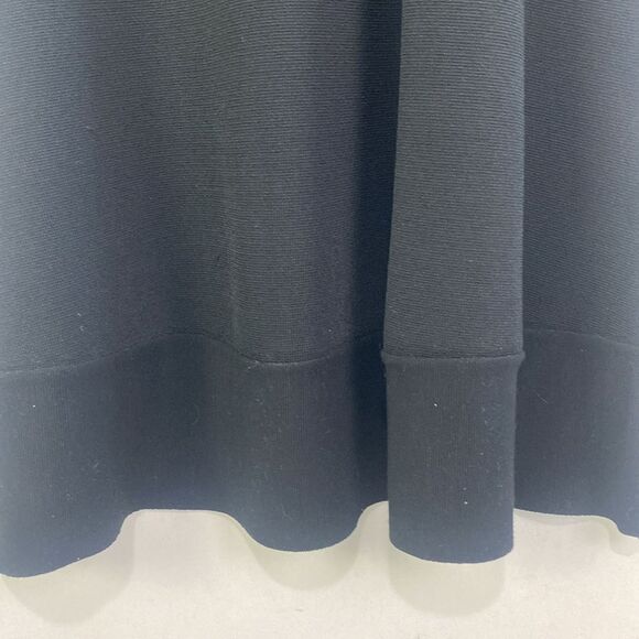 Sandro Blk Knit Hi Neck W Floral Scarf - Picture 10 of 15